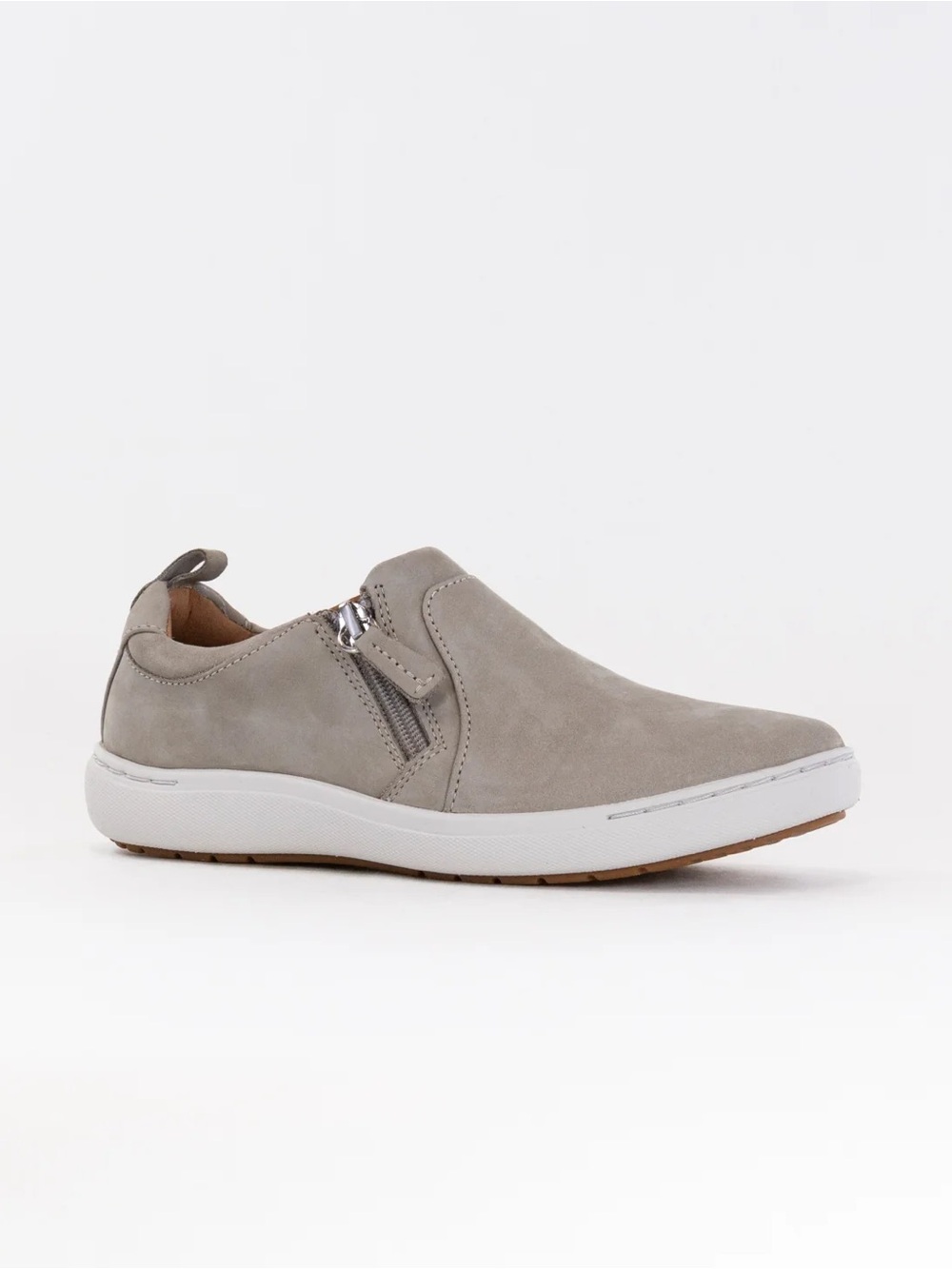 Clarks Women's Nalle Lilac Stone Nubuck 26177825 Size 8W